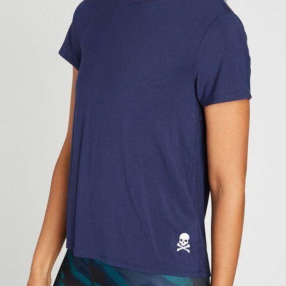 SOUL BY SOULCYCLE Keyhole Short-Sleeve T Tee Shirt - Picture 3 of 9